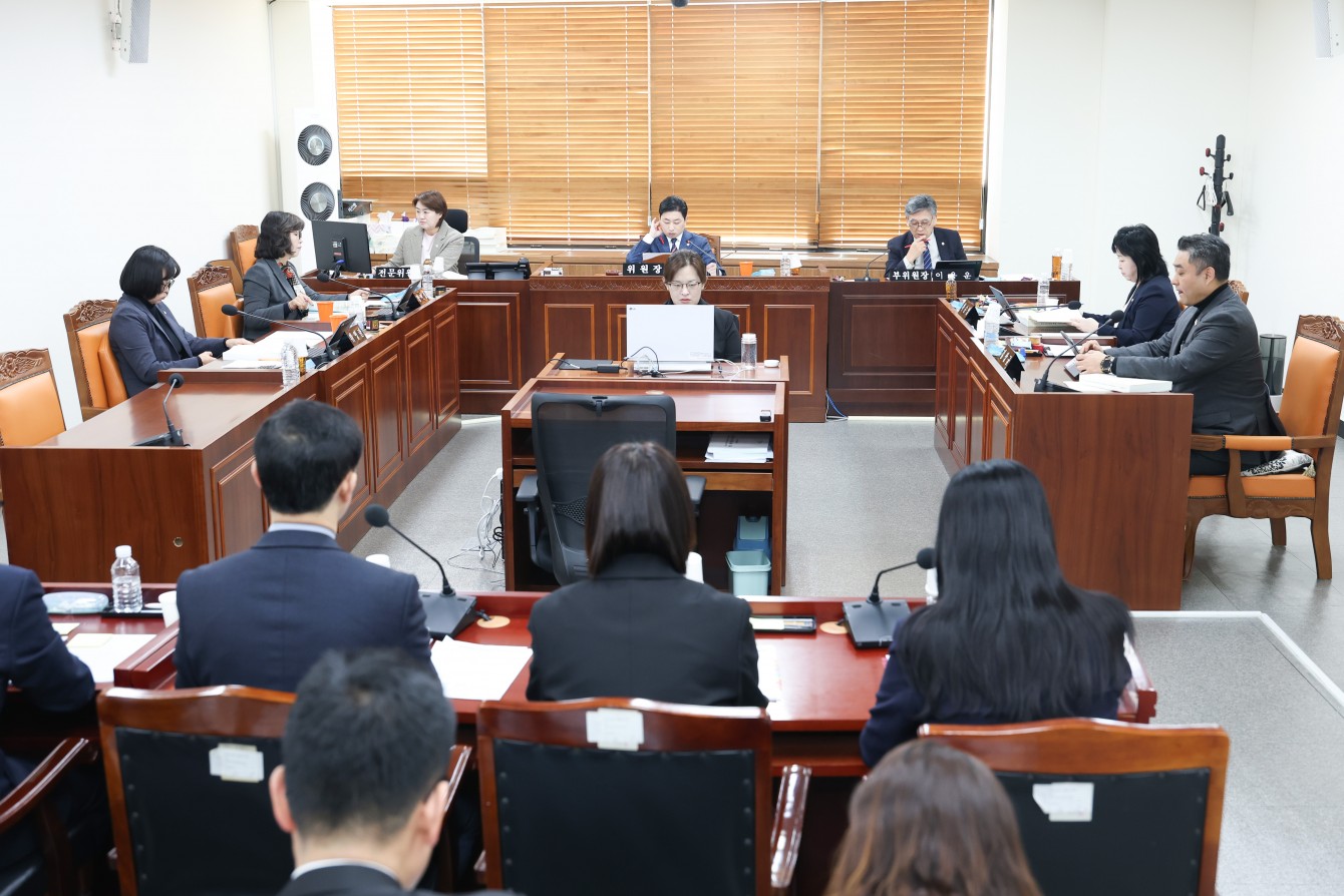 제249회 화성시의회 임시회 중 문화복지위원회